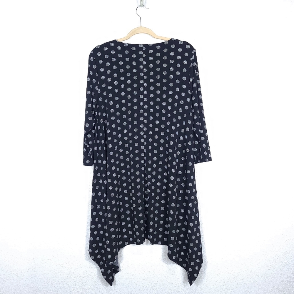 CHICO'S Solar Polka Dots Tunic Top - Picture 11 of 14